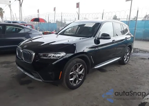 2024 BMW X3 Sdrive30I из США, поврежденный, VIN WBX47DP06RN284893